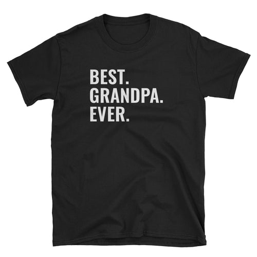 Best Grandpa Short-Sleeve Unisex T-Shirt