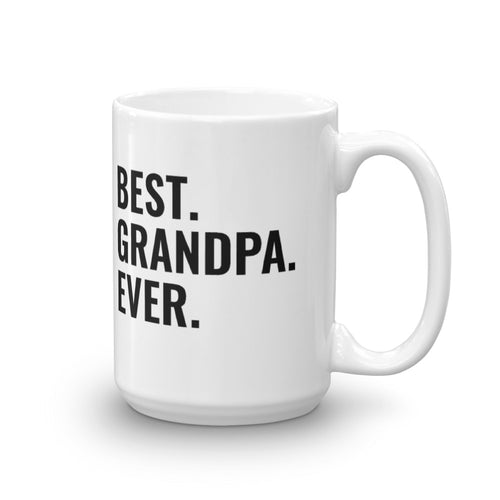 Best Grandpa Ever Mug