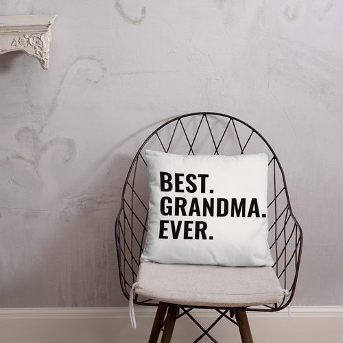 Best Grandma Ever Basic Pillow