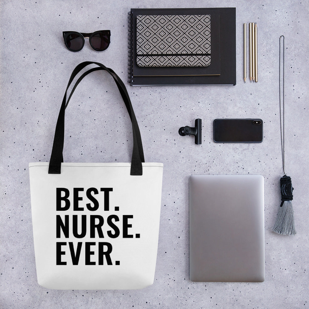 Best Nurse Ever Tote bag